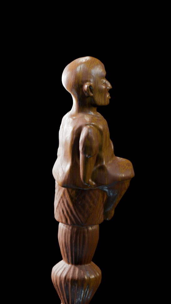 Ọ̀pá Ìrántí close-up 1